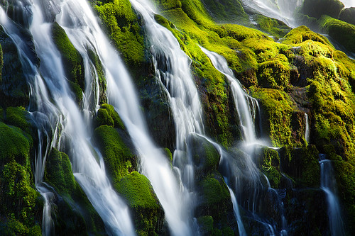 Stuck in the Middle:  Middle McCloud Falls, CA by Ivan Sohrakoff, Sometimes, it just so happens that I'm NOT in the right spot at the right time.  This is the case mo