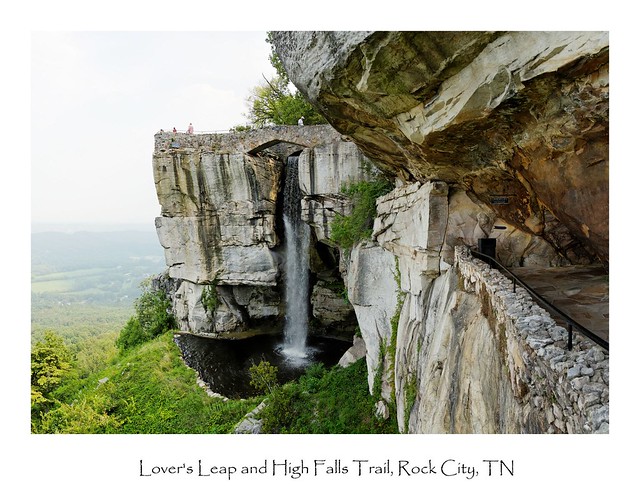 Lover's Leap and High Falls Trail, Rock City, TN