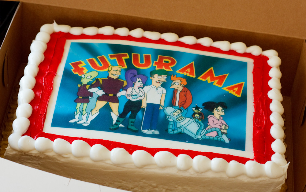 Futurama +1: The Cake | I'm impressed with how well the bake… | Flickr
