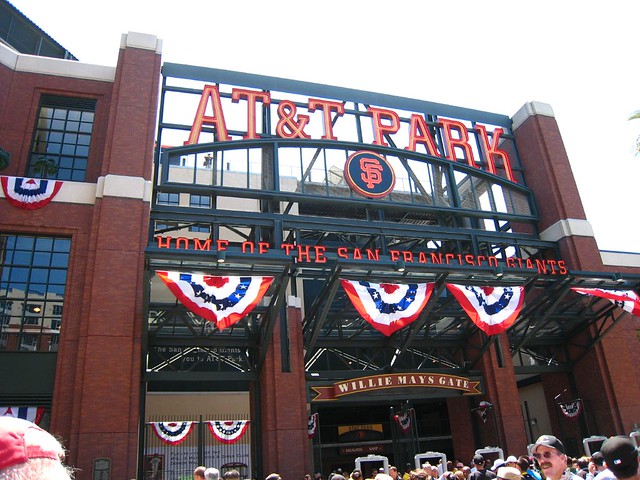 AT&T Park : Willie Mayes Gate