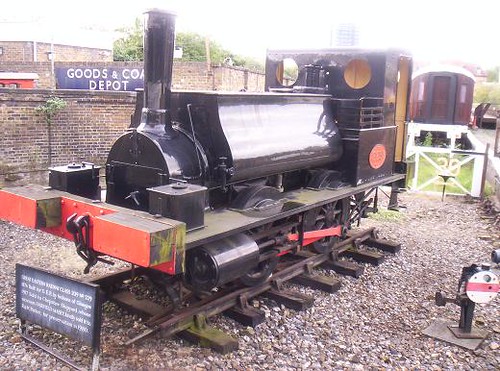 Steam Engine at North Woolwich Rail Museum (2)