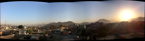 city panorama afghanistan kabul iphone4