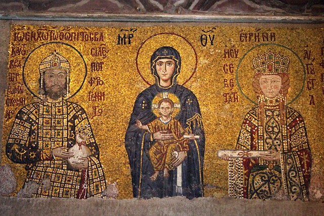 Mosaik in der Hagia Sophia