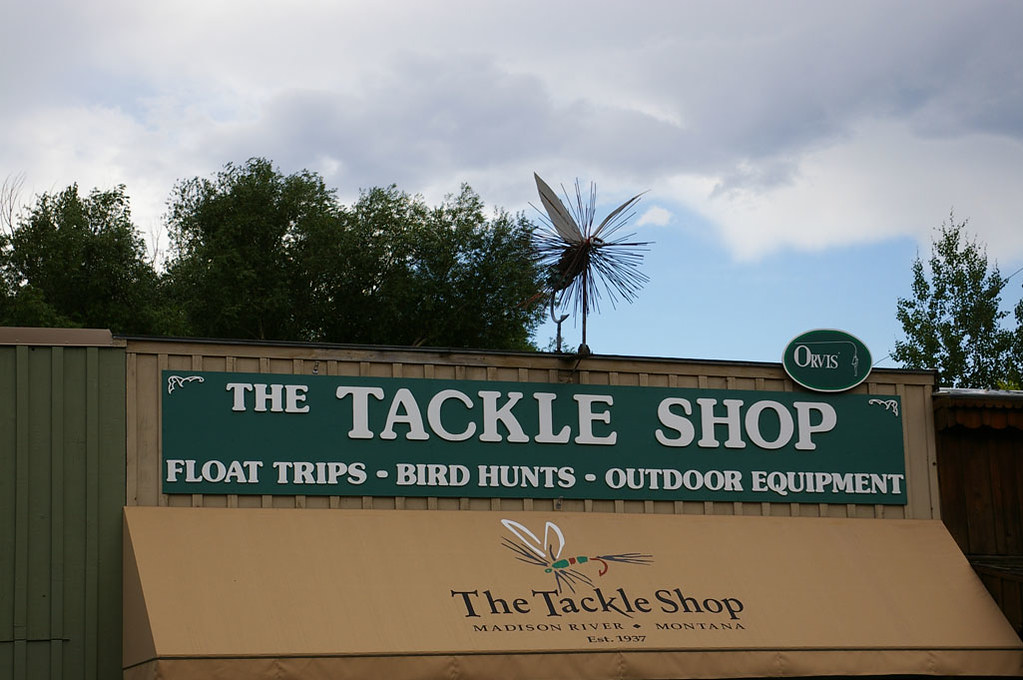 Tackle Shop, The Tackle Shop, downtown Ennis MT. There were…