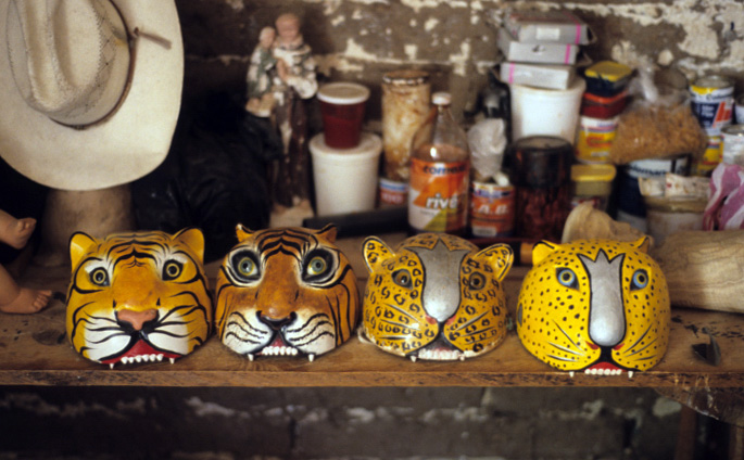 jaguar masks Chiapas