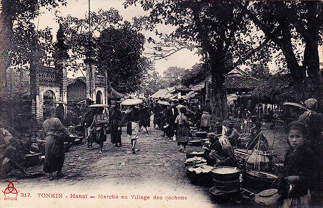 Hanoi Marché au Village des Cochons (1)