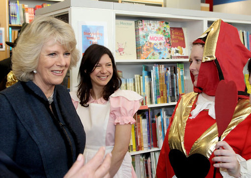 The Duchess of Cornwall is a keen supporter of promoting literacy