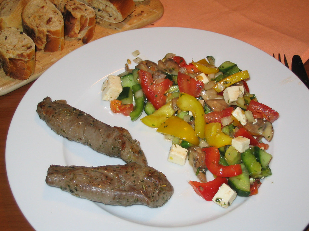Lammfilets zu mediteranem Salat | Gourmandise | Flickr