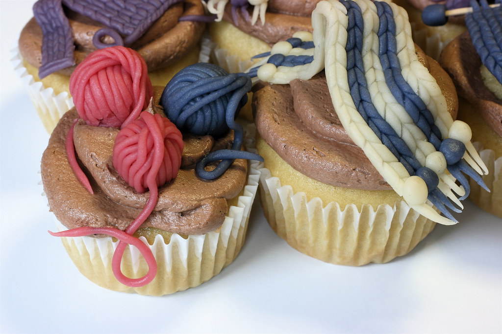 Knit Night Cupcakes