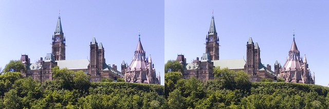 3D Stereo Parliament Hill