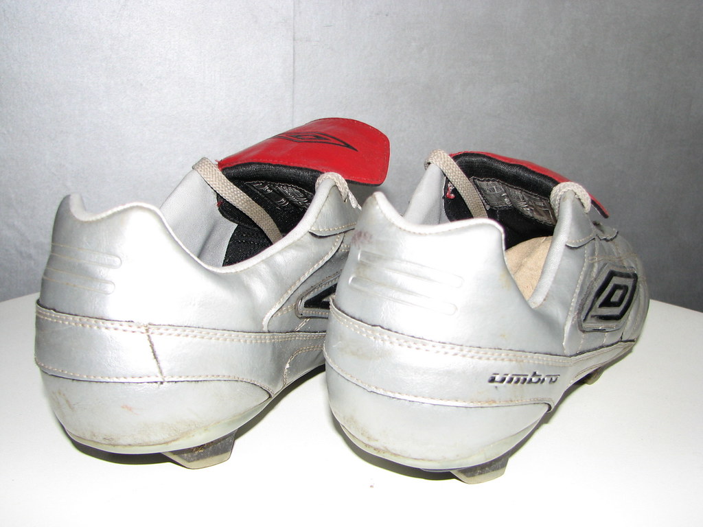 My Rare Trainers - Umbro Football Boots Silver Red Tongue - Flickr