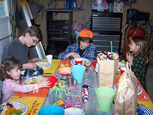 Redneck Thanksgiving - Kids' table | by mainerook