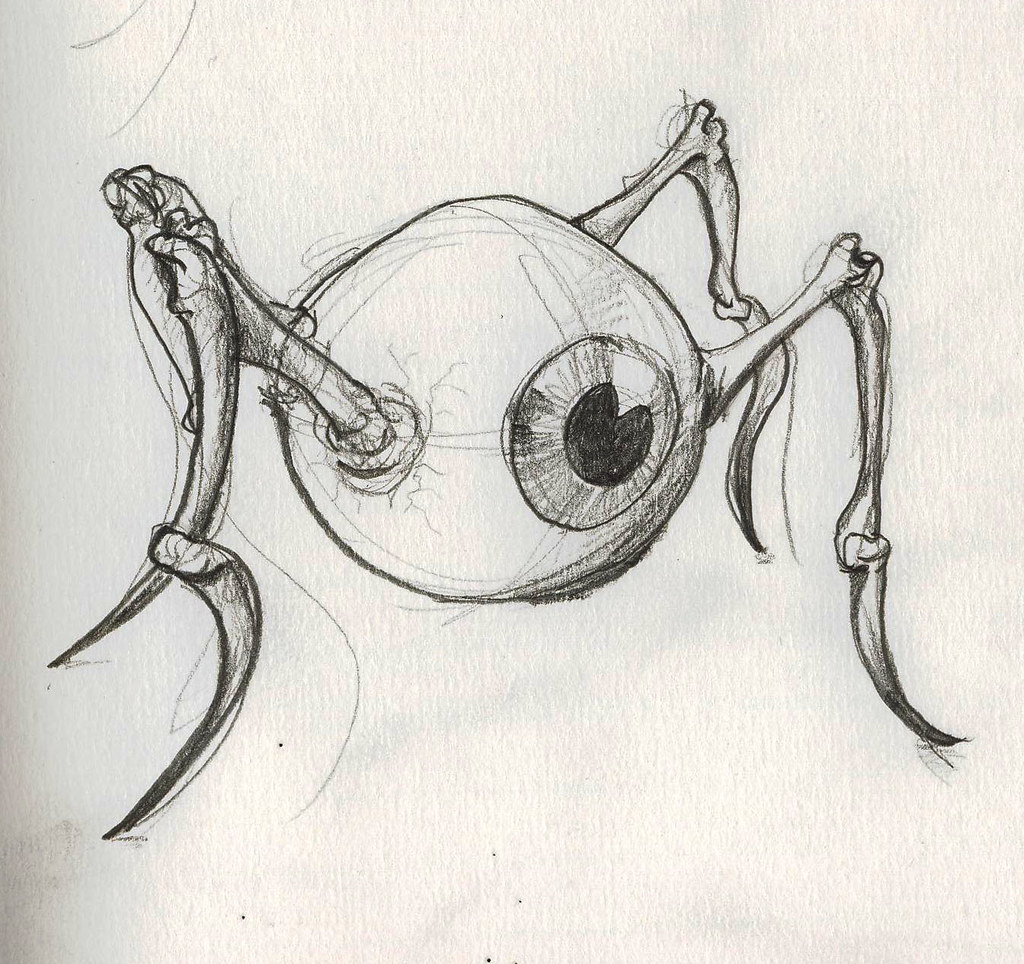 Drawing - eyeball