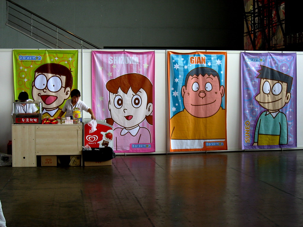 Doraemon's Friends | Nobita, Shizuka, Gian, Suneo | Yuxuan Wang | Flickr