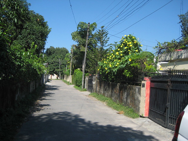 morning walk - a small bylane off Chander Road