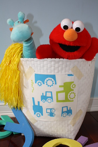Tractor Fabric Sample | by NewMomDesigns