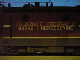 Train Bosnie