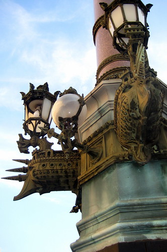 Paris - Opéra Quarter: Place Charles Garnier - lamp post | Flickr