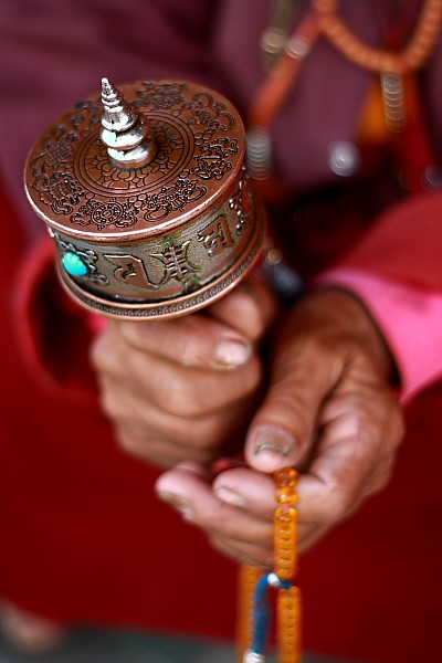 praying wheel