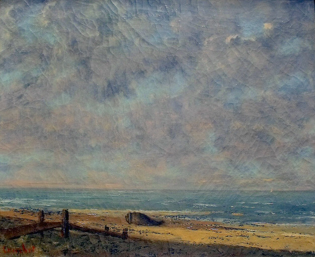 Gustave Courbet: Paysage de mer (1872)