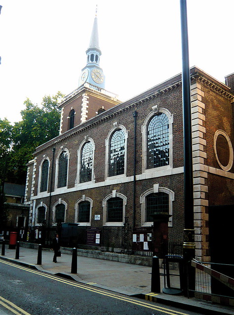 St James' Church Piccadilly seen from Jermyn St