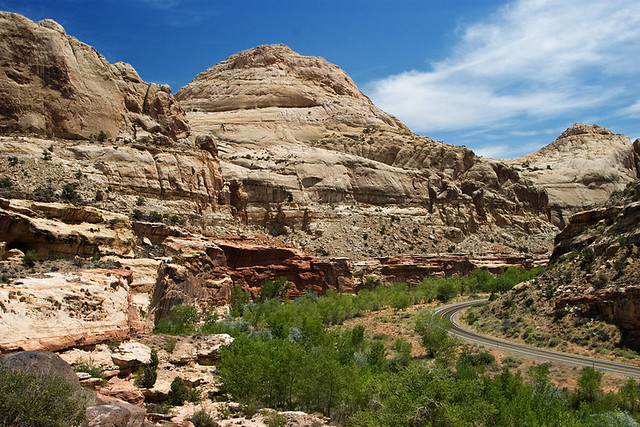 White Domes of Capitol Reef National Park