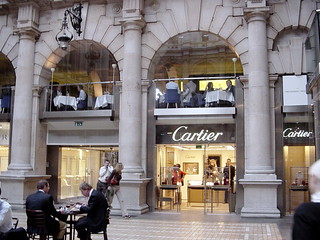 Interior Royal Exchange, Cartier shop 