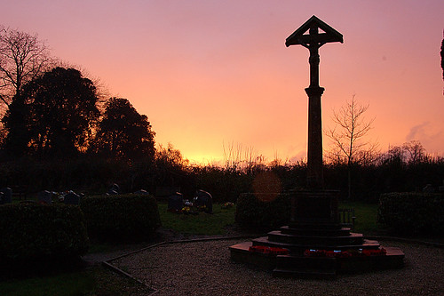 Stalbridge churchyard by Joe Dunckley, 

 sunset england dorset stalbridge stalbridgechurch blackmorevale
