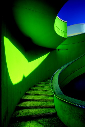 green stairs by extranoise
