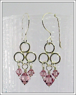 Light Amethyst crystal earrings | Outi | Flickr