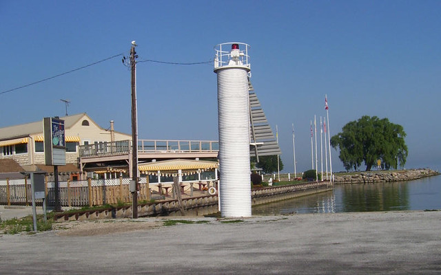 Beacon Near the Thames River Rear Range Lighthouse