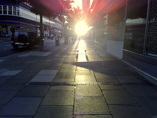 Sunrise in Broad Street