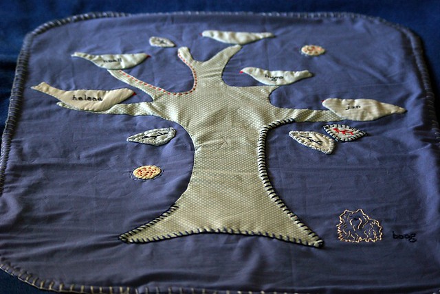 Family tree blanket