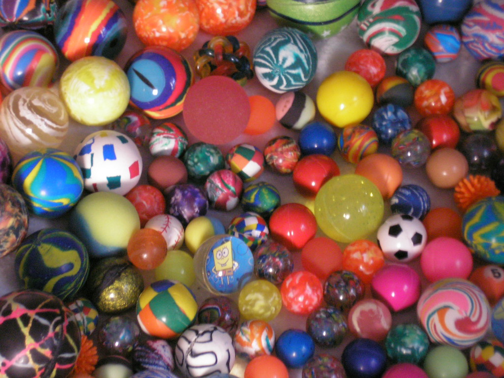 Korbys Bouncy Balls.