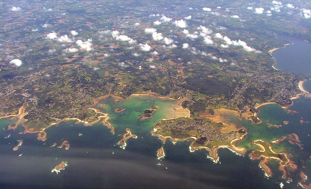 Channel Islands as seen from the Air - Monday July 24th 2007