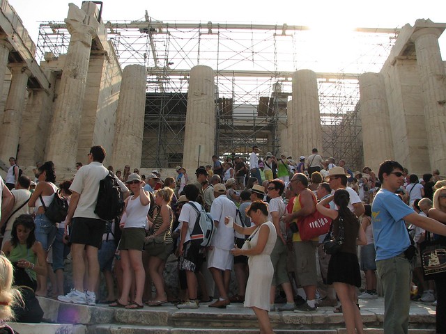 Rush Hour at the Acropolis