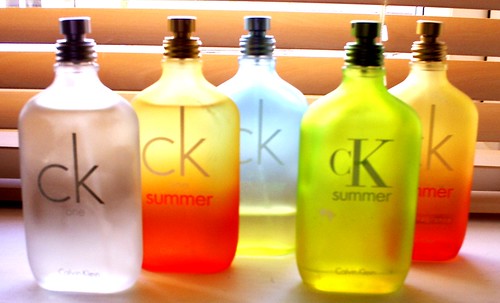 ck one bottles
