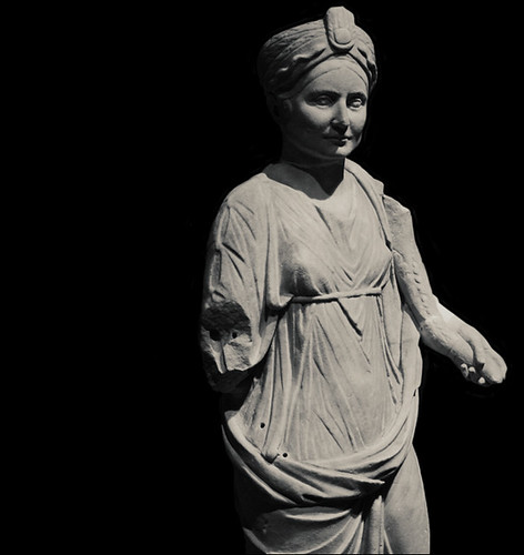 Isis-Fortuna Sculpture, Imperial Rome Exhibit by Juli Kearns (Idyllopus)