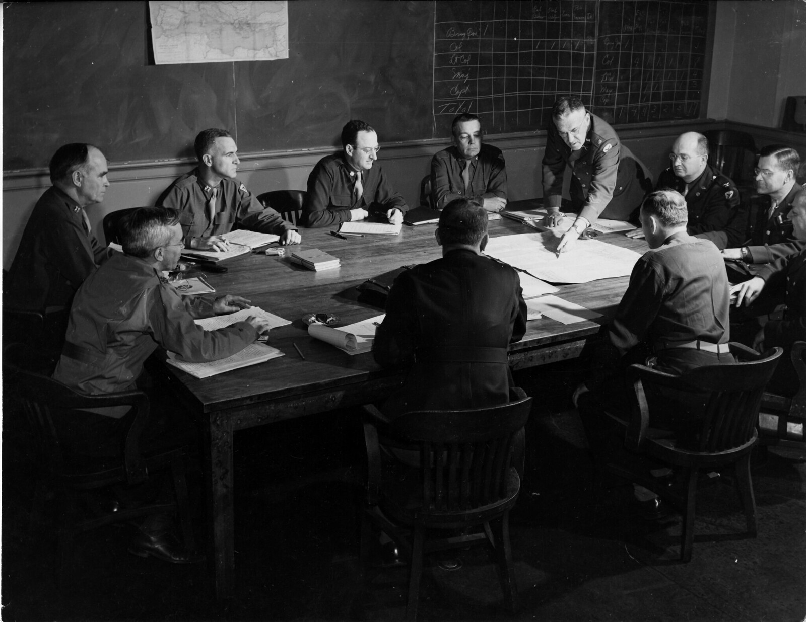 Committee of ten solving a tactical problem of administrative government