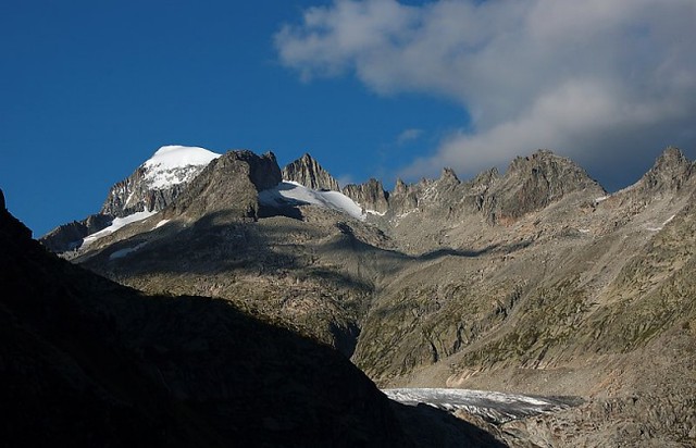 d0504004 | Galenstock mit Rhônegletscher. Walliser Alpen, 29.08.2005