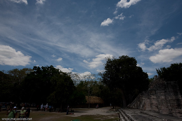 msa_Chichen Itza, msa_Chichén Itzá, msa_Plaza Norte, msa_clouds, msa_northern plaza, msa_nubes