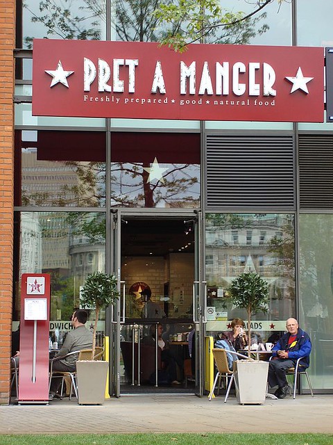 Pret at Piccadilly Manchester