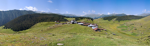 panorama georgia caucasus ge georgie tusheti zapatak caucase shenako