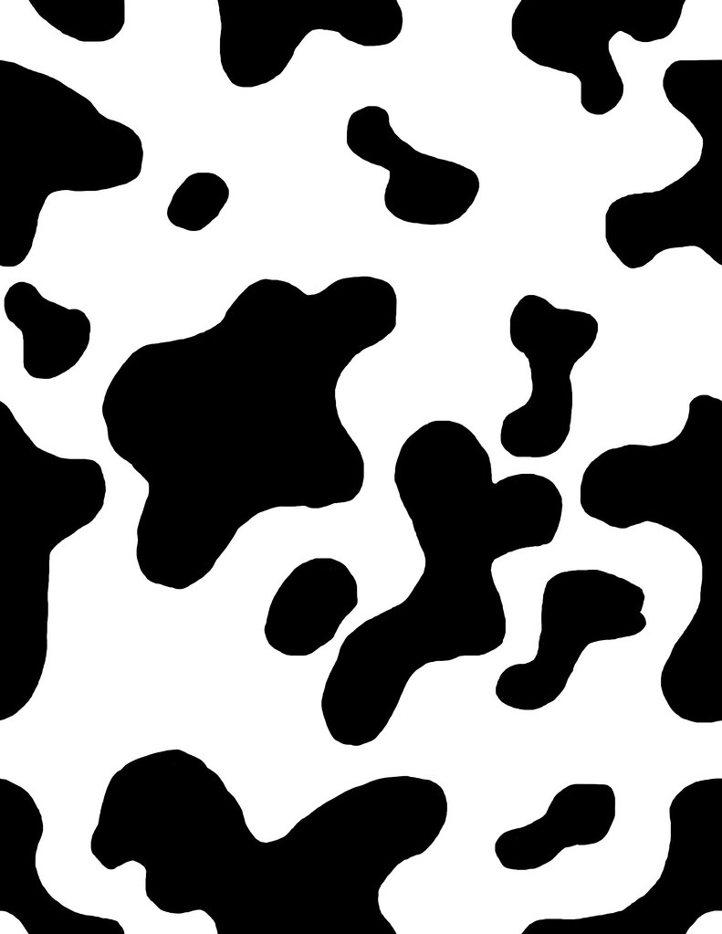 Cow pattern | This is a tileable cow pattern that I made bec… | Flickr