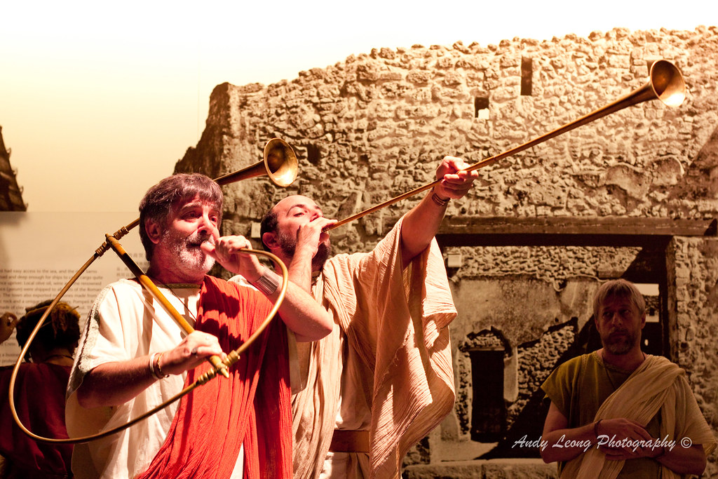 Music Dance of Ancient Rome cornu and Roman  tuba Flickr