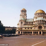 The very impressive Aleksander Nevsky church