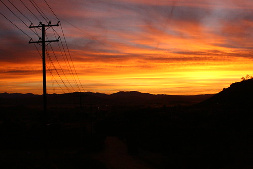 morning orange yellow sunrise murrieta