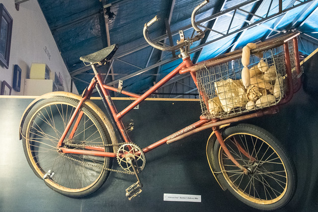 Butcheer's delivery bike, Beaconsfield