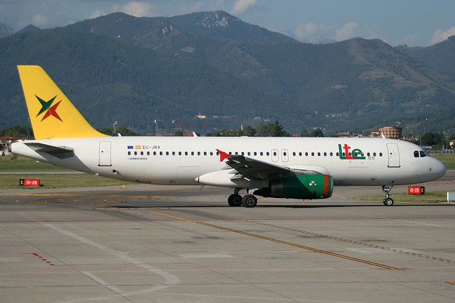LTE - Airbus A320-232 EC-JRX @ Milan Bergamo