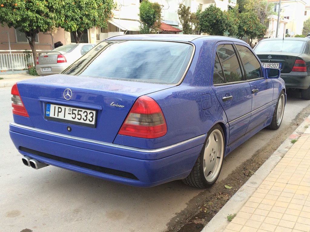 Mercedes W202 C-Class Lorinser, I'm not entirely sure what …